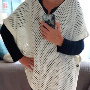 Talbots poncho